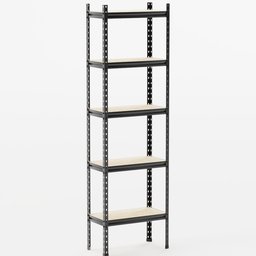"Everest Beamy SIMPLE shelving: a black and white 3D model featuring a wooden shelf, ladder, and transmetal elements. Standing 155 cm tall, this simple and versatile design showcases a stackable arrangement with various sizes and ten flats. Ideal for Blender 3D users seeking a realistic renderer for shelving projects."
or
"Optimize your Blender 3D projects with the Everest Beamy SIMPLE shelving 3D model. This black and white shelf stands at 155 cm, offering a simple yet elegant design with a wooden shelf, ladder, and transmetal accents. With its stackable flats and various sizes, this versatile model is perfect for adding realistic shelving to your visualizations."