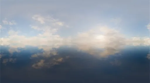 Soft Horizon Reflection | Water Environments HDRis | Blendkit