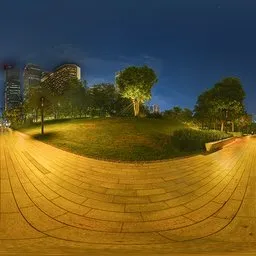 Road at night