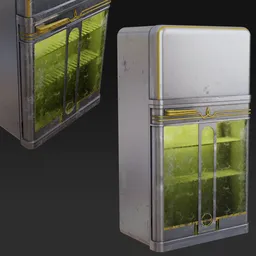 Glass Fridge