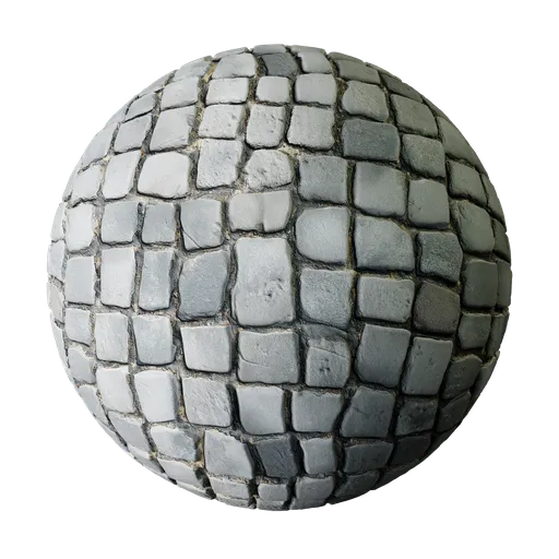 Cobblestones pavement