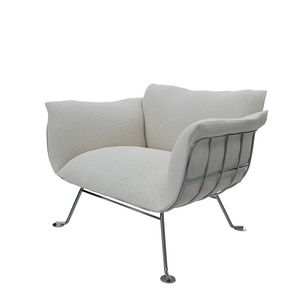 Nest armchair Armchairs models BlenderKit