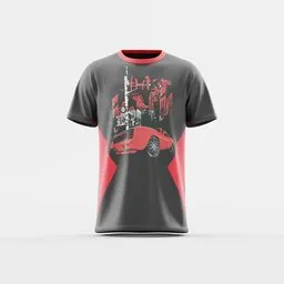 City Street Racer Graphic T-Shirt