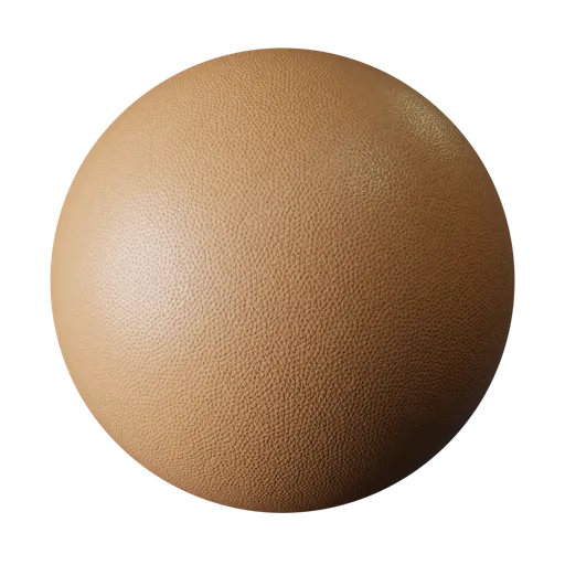 Light brown grain leather
