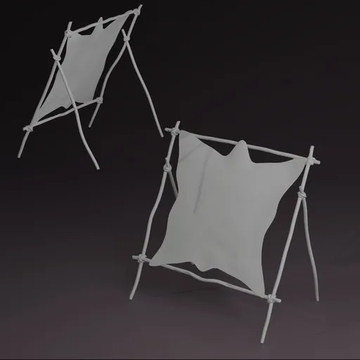 Animal Hide Rack