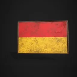 Baden Flag Picture Frame