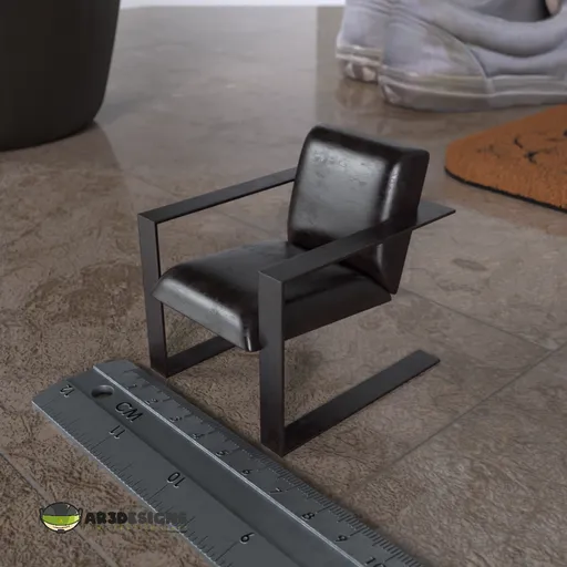 Miniature Modern Accent Chair