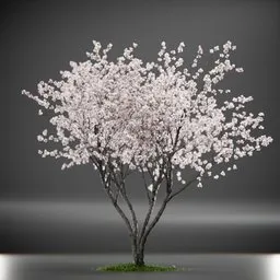 Tree Amelanchier Animated