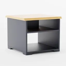Detailed Blender 3D model of Skruvby ikea-like table with accurate dimensions from Latvian specs.