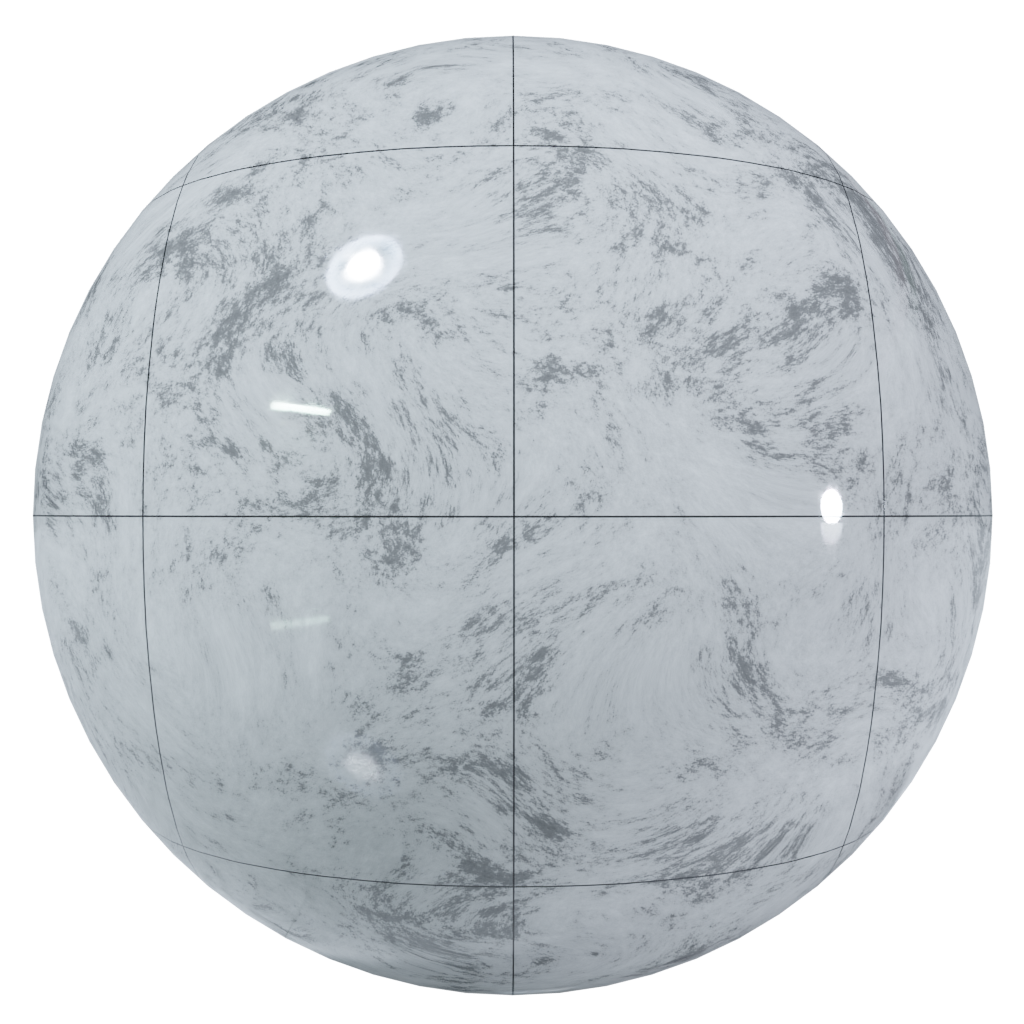 BlenderKit FREE material Procedural Black Marble Tiles in category