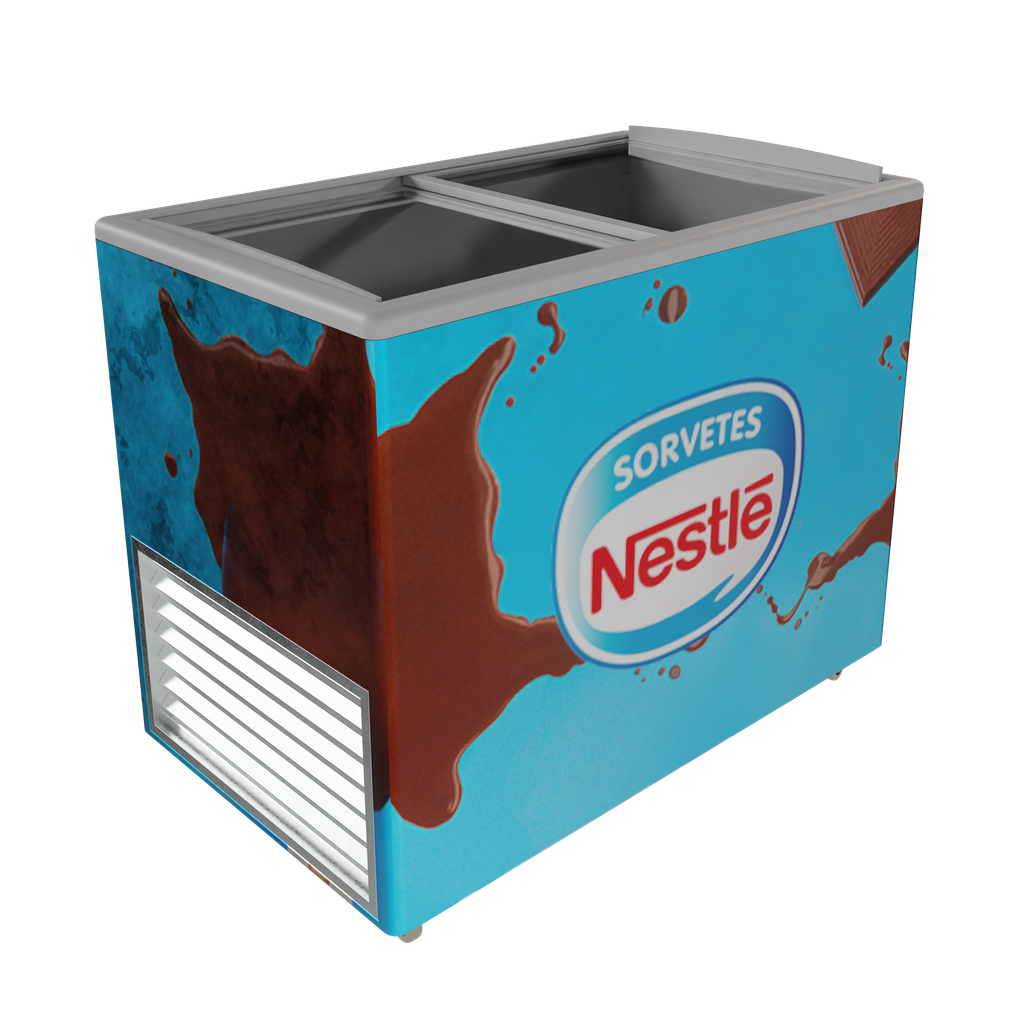 Ice cream refrigerator Kitchen Appliances models BlenderKit