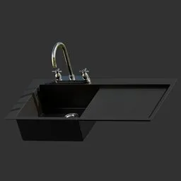 Sink S71 S716-F450 CR BK