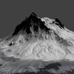 Mountain Terrain Background