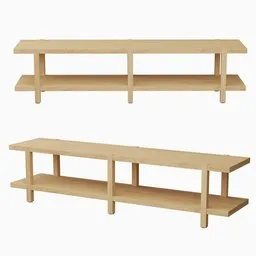 Shelving unit bench