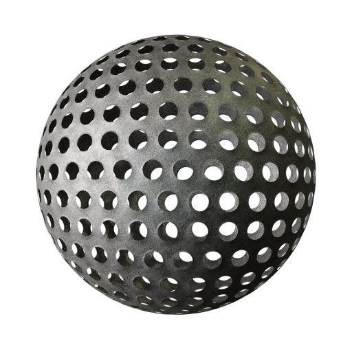 Round Grating Rough | FREE tech materials | BlenderKit