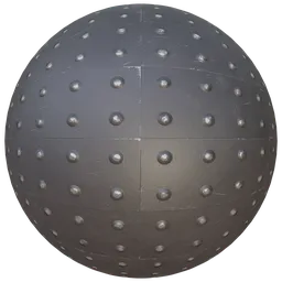 Riveted Industrial Steel Plates