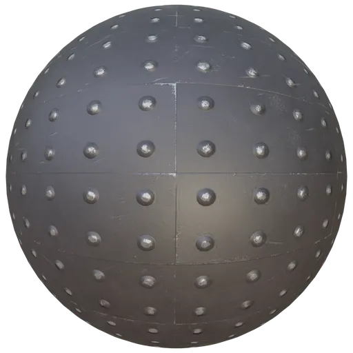 Riveted Industrial Steel Plates
