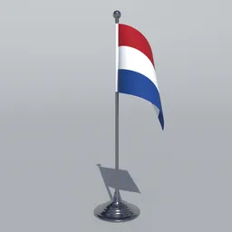 Netherlands Table Flag
