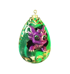 Intricate dragon-themed Christmas tree ornament 3D model designed for festive holiday decor in Blender.