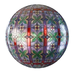 Old Stained Glass Window