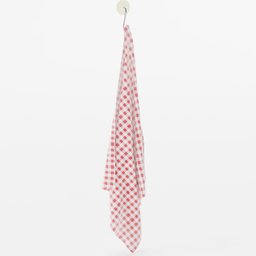 Suction Cup Hanger with kitchen towel