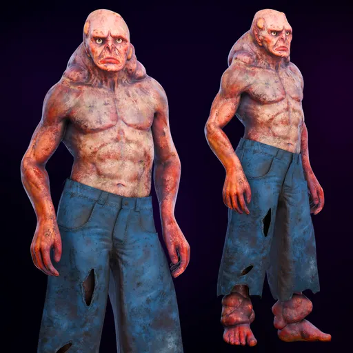 Grimm Character  Rigged