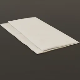 Napkin Sheets Folded