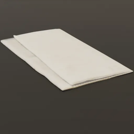 Napkin Sheets Folded