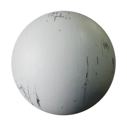 White Painted Metal