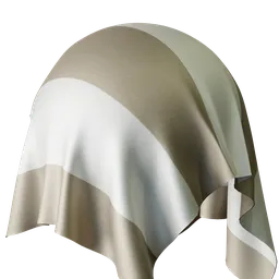 Stripe Natural Flat