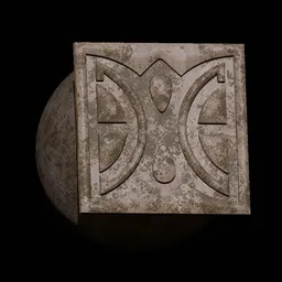 Rokviz Ancient ornament symbol brush