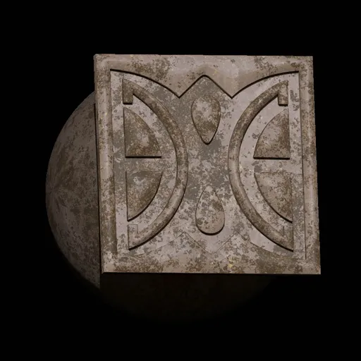 Rokviz Ancient ornament symbol brush