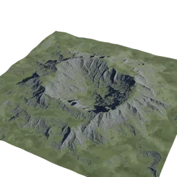 Alphs Crater Mountain