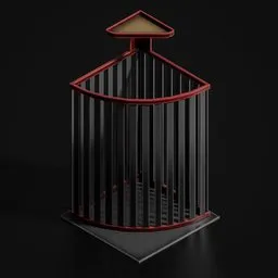 Metal Trash bin