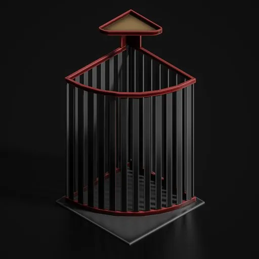 Metal Trash bin