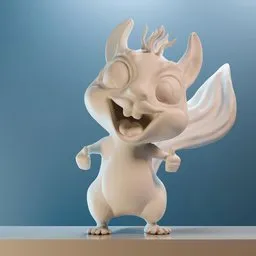 Cute smile squirrel chipmunks