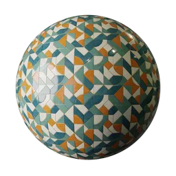 Glazed Geometric Ceramic Tiles