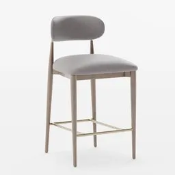 Arno Fabric Counter Stool