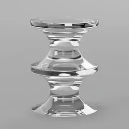 Glass Side Table
