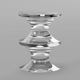 Glass Side Table