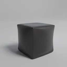 Pouf (leather)
