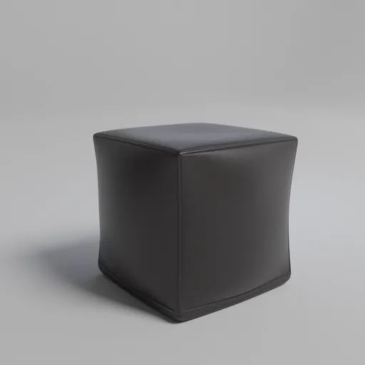 Pouf (leather)
