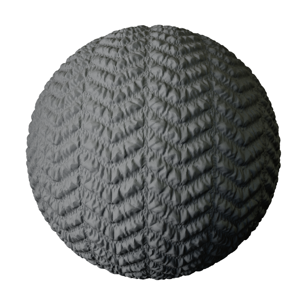 Puffy Synthetic Fabric - 03 | FREE fabric materials | BlenderKit