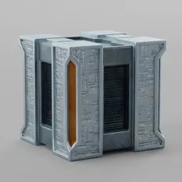 Space Station Kitbash Cube
