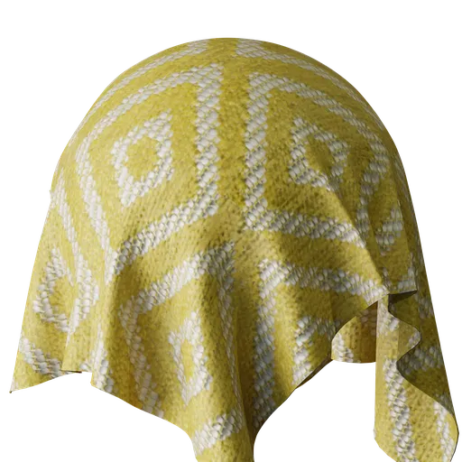 Geometric Gold Jacquard