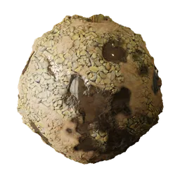 Terrain Mud Gravel Water Pale