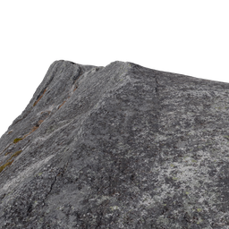 Large Granite Rock on Mountain Top