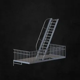 Exterior stair