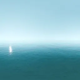 Deep sky Blue Panorama