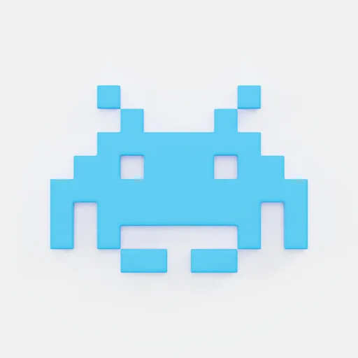 Space Invader Symbol v2